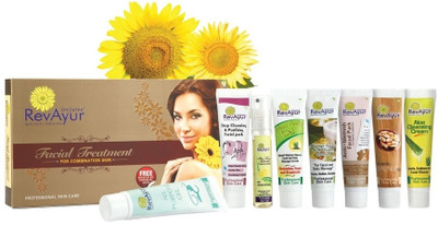 

RevAyur Facial Treatment for Combination Skin 15 g(Set of 8)