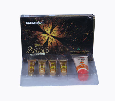 

Coronation goldeFACT Facial Glow Kit 55 g(Set of 4)
