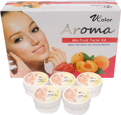 

V-Color Mixed Fruit Facial Kit 270 g(Set of 5)