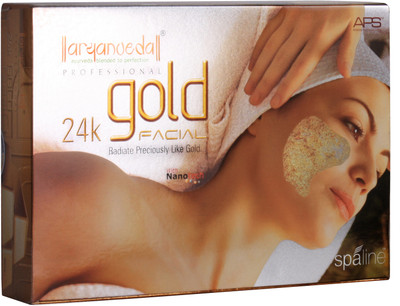 

Aryanveda Herbals APS 24 k Gold Kit 510 gm(Set of 6)