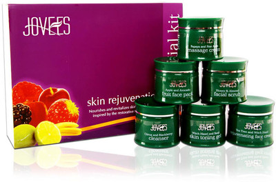 

Jovees Fruit Facial Kit Large 315 g(Set of 6)