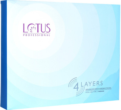 LOTUS Professional 4 Layers Advanced Anti- Ageing Facial Kit(4 x 60 g)