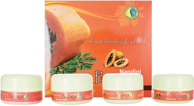 

Nandini Papaya Facial Kit 170 g(Set of 4)