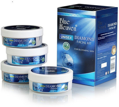 

Blue Heaven Diamond Facial Kit 800 ml(Set of 4)