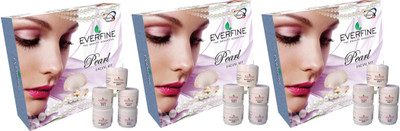 

Everfine Pearl Facial Kit Pack 0f 3 185 g(Set of 3)