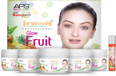 

Aryanveda Herbals Glow Fruit Aps Kit 260 g(Set of 6)