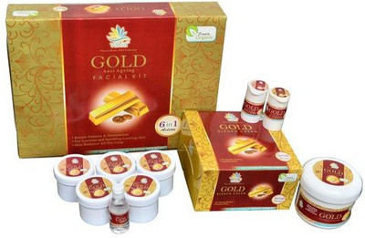 

Vania Gold Facial Kit & Gold Bleach Cream 550 g(Set of 2)
