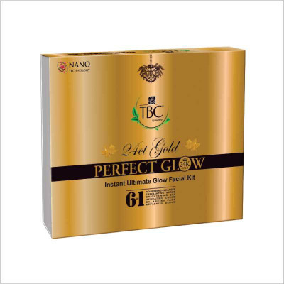 TBC by Nature 24 Ct Gold Perfect Glow Instant Ultimate 260 g(Set of 6)