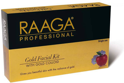 Raaga Professional Gold Facial Kit with Gold Colloid 43 g(Set of 7)