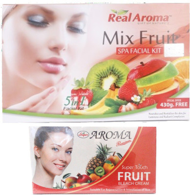 

Real Aroma Radiant Complextion Facial Kit 740 g(Set of 5)