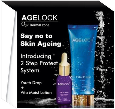 

Age Lock Youth Drop + Vita Moist Lotion 80 ml(Set of 2)