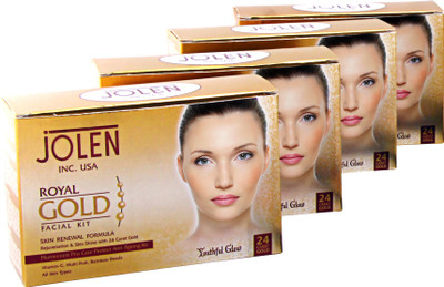 

Jolen Royal Gold Facial Kit - (Pouch) 200 g