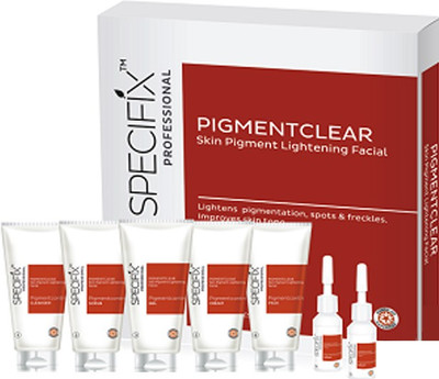 

Specifix Professional Pigmentclear Skin Pigment Lightening Facial 270 g(Set of 7)