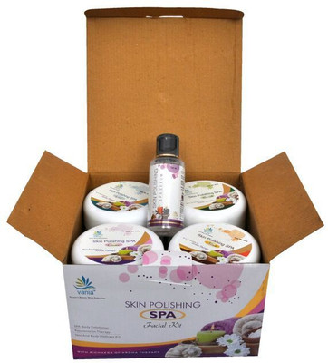 

Vania SKIN POLISHING SPA FACIAL KIT NET WEIGHT 2Kg +100 ML 2000 g(Set of 5)