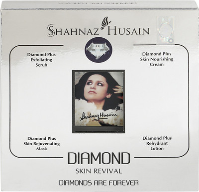 

Shahnaz Husain Diamond Skin Revival 40 g(Set of 4)