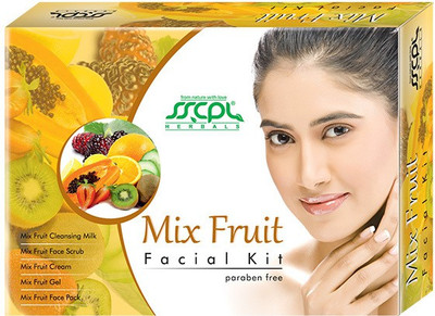 

SSCPL Herbals Mix Fruit Facial Kit 25 g(Set of 5)