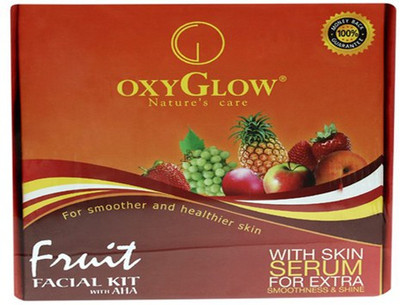 

Oxyglow Fruit Facial Kit 53 g(Set of 4)