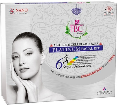 

TBC by Nature Absolute cellular power platinum facial kit 250 gm(Set of 6)