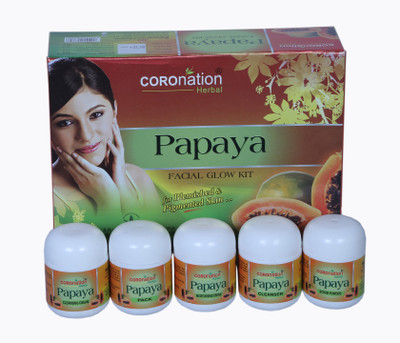 

Coronation Papaya Facial Glow Kit 220 g(Set of 5)