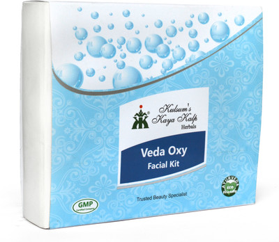 

Kulsum's Kaya Kalp Veda Oxy Facial Kit 95 g(Set of 5)