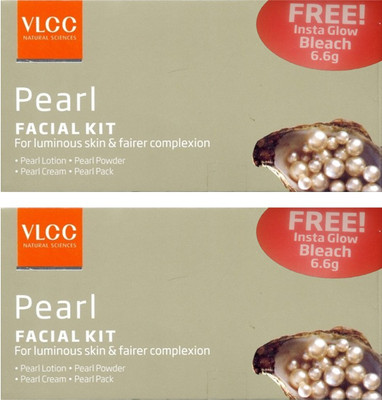 

VLCC Pearl Facial Kit Pack of 2 93 g(Set of 2)