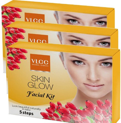 

VLCC Skin Glow Facial Kit Pack of 3 75 g(Set of 3)