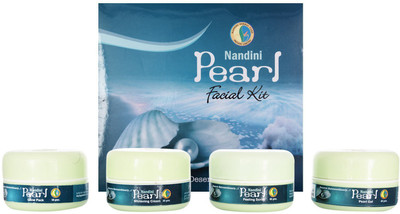 

Nandini Pearl Facial Kit 170 g(Set of 4)