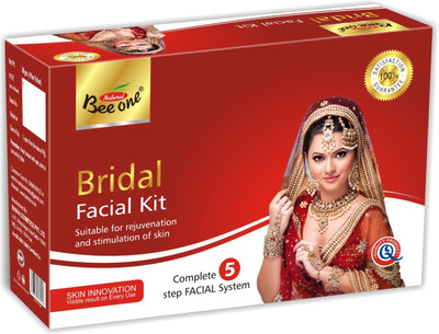 

Bee-One BRIDAL FACIAL KIT (PARTY PACK 2 TIMES USE) 80 g(Set of 5)