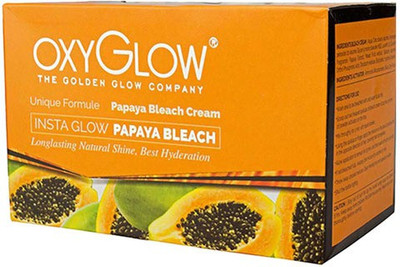 

Oxyglow Golden Glow Papaya Bleach Cream 240 g(Set of 2)