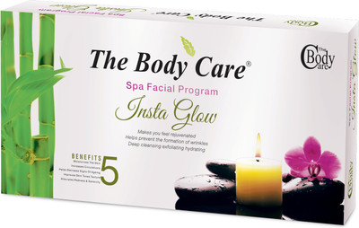 

The Body Care Spa Facial Insta Glow Program Facial Kit Large 200 g(Set of 5)