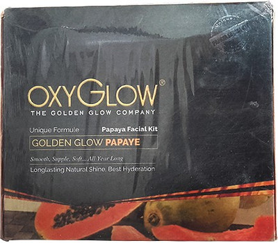 

Oxyglow Golden Glow Papaya Facial kit 260 g(Set of 5)