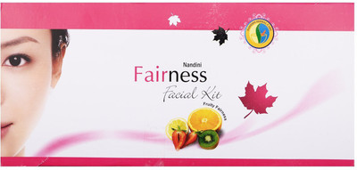 

Nandini Herbal Care Fairness Facial Kit, 130g + 120ml 250 g(Set of 6)