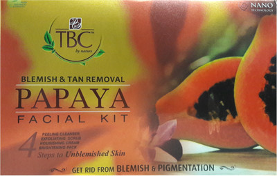 

TBC by Nature PAPAYA FACIAL KIT 55 g(Set of 4)