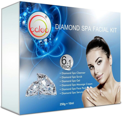 

Caleo Diamond Facial Kit 250 g(Set of 6)
