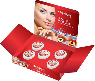

Krishkare Peaches Facial Kit 250 g(Set of 5)