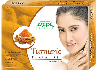 

SSCPL Herbals Turmeric Facial Kit 25 g(Set of 5)