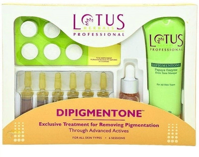 

Lotus Professional Dipigmentation Exclusive Treatment For Removing Pigmentation 80 g(Set of 4)