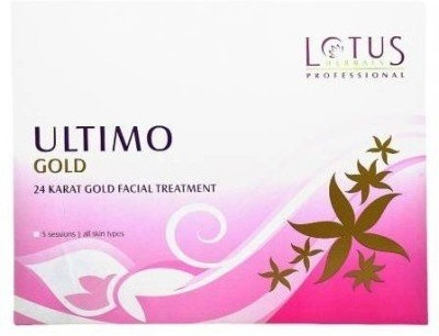 

Lotus Professional Ultimo 24 Karat Gold Facial Treatment 140 g(Set of 6)