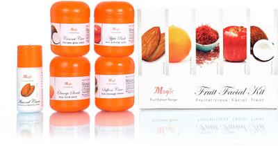 

Nature's Essence Fruit Facial Kit - Mini Pack 240 g(Set of 5)