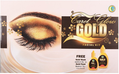 

Nandini Herbal Care Nandini Caret Glow Gold Facial Kit, 51g + 42ml 95 g(Set of 6)