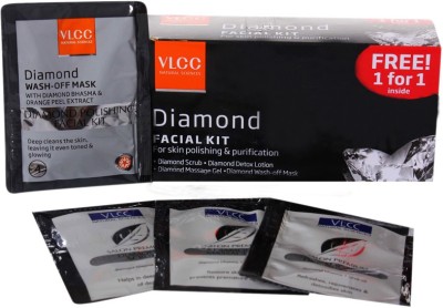 

VLCC Daimond Facial kit 60 g(Set of 4)