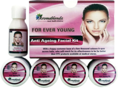 

Aromablendz Anti-Ageing Facial Kit 250 g(Set of 5)