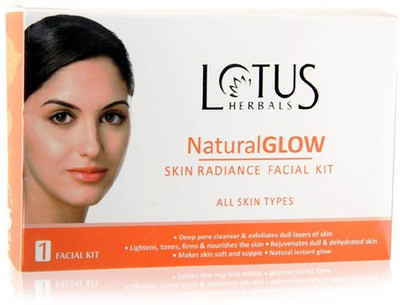 LOTUS HERBALS Natural Glow Kit Skin Radiance Facial Kit(50 g) LOTUS HERBALS Natural Glow Kit Skin Radiance Facial Kit(50 g)
