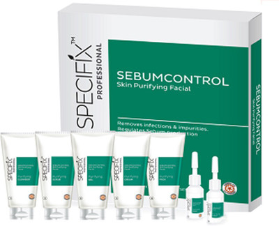 

Specifix Professional sebumcontrol Skin Purifying Facial Kit 270 g(Set of 7)