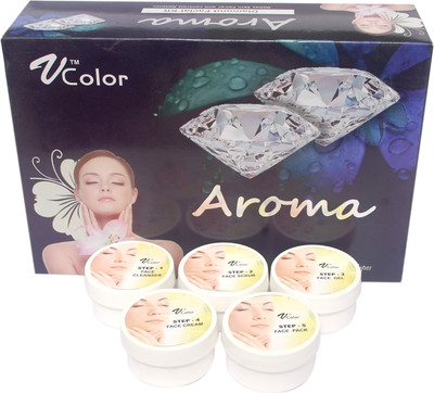 V-Color Diamond Facial Kit 270 g(Set of 5)