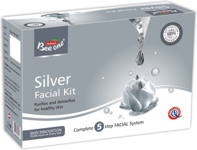 

Bee-One SILVER FACIAL KIT (party pack 2 time use) 80 g(Set of 5)