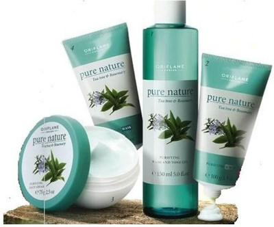 

Oriflame Sweden Pure Nature Tea Tree And Rosemary 425 g(Set of 4)