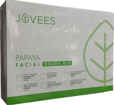 

Jovees Papaya Facial Kit 315 g(Set of 6)