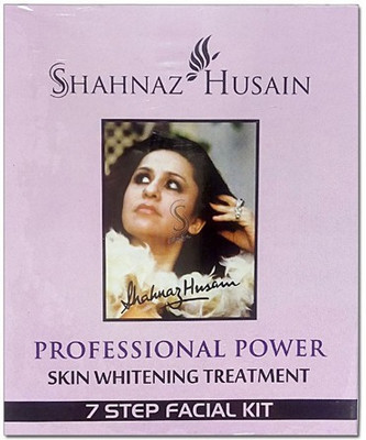 

Shahnaz Husain Skin Whitening Treatment 7 Step Facial Kit 63 g(Set of 5)