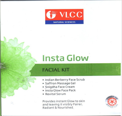 

VLCC Insta Glow Facial Kit (Set of 5) 210g 210 g(Set of 5)